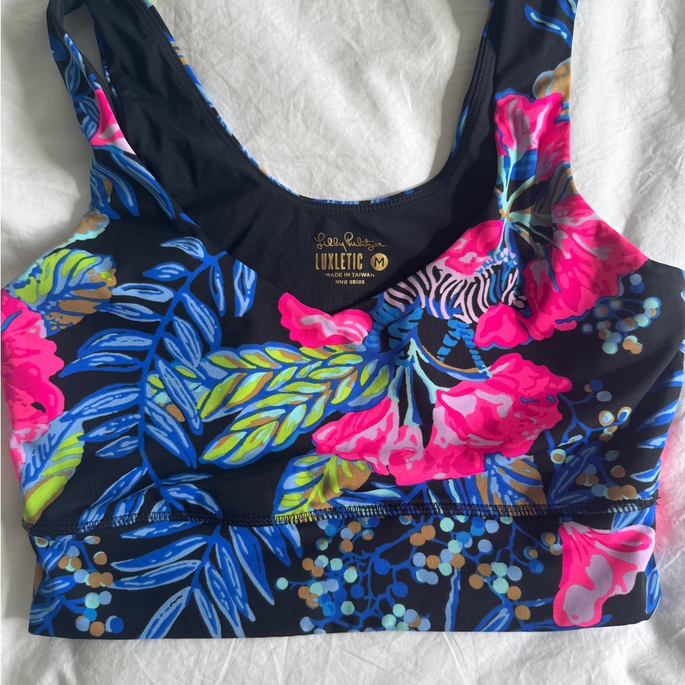 Lilly Pulitzer San Remo Luxletic Sports Bra